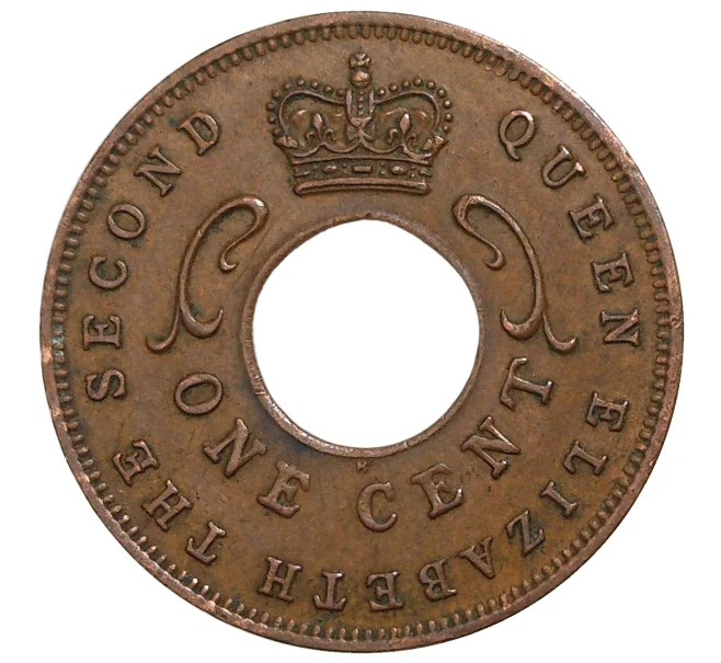 Монета 1 цент 1961 года Н Британская Восточная Африка (Артикул M2-39339)