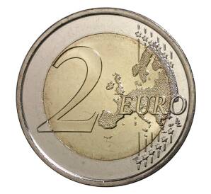 2 евро 2015 года Наскальные рисунки в пещере Альтамира — Фото №2