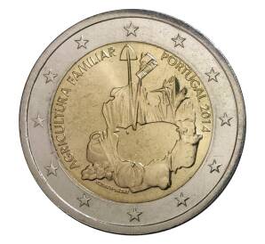 2 евро 2014 года Международный год семейных фермерских хозяйств — Фото №1