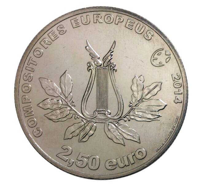 Монета 2.5 евро 2014 года Португалия «Маркуш Португал» (Артикул M2-0060)