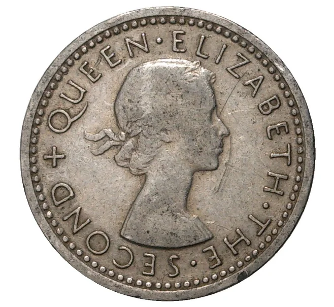 Монета 3 пенса 1963 года Родезия и Ньясаленд (Артикул M2-39509)