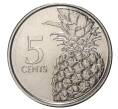 Монета 5 центов 2016 года Багамские острова (Артикул M2-39535)