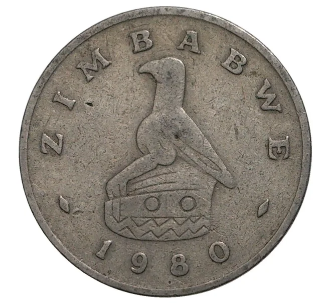Монета 5 центов 1980 года Зимбабве (Артикул M2-39550)