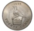 Монета 20 центов 1977 года Родезия (Артикул M2-39650)