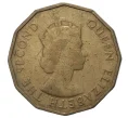 Монета 10 центов 1953 года Британские Сейшелы (Артикул M2-40060)