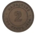 Монета 2 цента 1924 года Британский Маврикий (Артикул M2-40236)