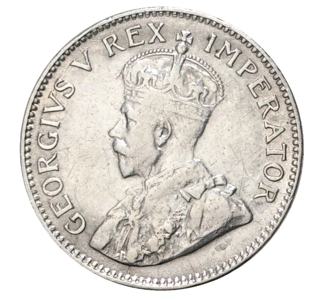 Монета 3 пенса 1927 года Британская Южная Африка (Артикул M2-40258)