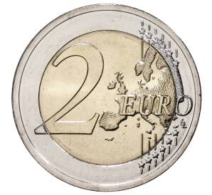 2 евро 2020 года Эстония «200 лет открытию Антарктиды» — Фото №2