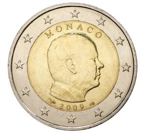 2 евро 2009 года Монако — Фото №1