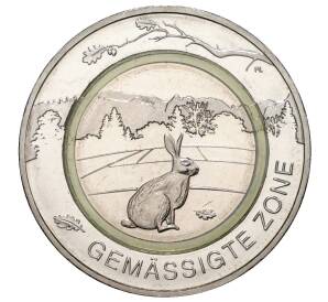 5 евро 2019 года F Германия «Умеренная климатическая зона» — Фото №1