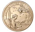 Монета 1 доллар 2019 года Р США «Коренные американцы (Сакагавея) — Индейцы в космической программе» (Артикул M2-30339)