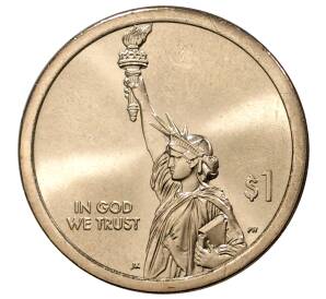 1 доллар 2018 года Р США «Американские Инновации — Первый патент» — Фото №2