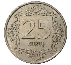 25 курушей 2017 года Турция — Фото №1