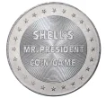 Жетон фирмы SHELL (Шелл) 1968 года США «12-й Президент США Закари Тейлор» (Артикул H5-30005)