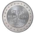Жетон фирмы SHELL (Шелл) 1968 года США «11-й Президент США Джеймс Норк Пол»