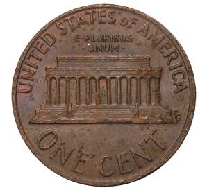 1 цент 1973 года США — Фото №2