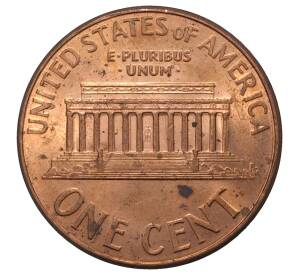 1 цент 2008 года D США — Фото №2