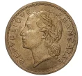 Монета 5 франков 1940 года Французские колонии в Африке (Выпуск для Алжира и Туниса) (Артикул M2-40622)