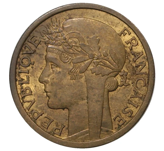 Монета 1 франк 1944 года Французская Западная Африка (Артикул M2-40623)