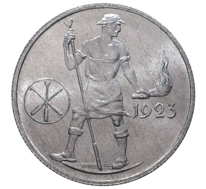 1 миллион марок 1923 года Германия — город Фрайберг (Нотгельд) (Артикул M2-40629)