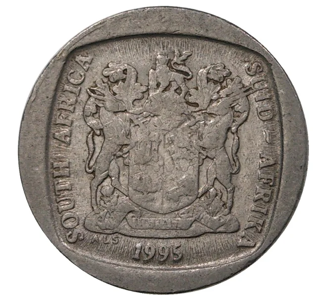 Монета 1 рэнд 1995 года ЮАР (Артикул M2-40785)