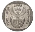 Монета 1 рэнд 2003 года ЮАР (Артикул M2-40788)