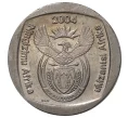 Монета 1 рэнд 2004 года ЮАР (Артикул M2-40793)