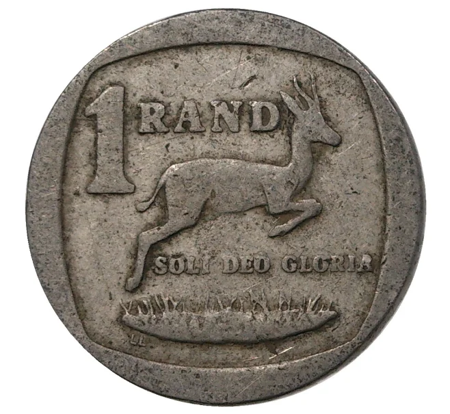 Монета 1 рэнд 2007 года ЮАР (Артикул M2-40794)
