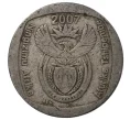 Монета 1 рэнд 2007 года ЮАР (Артикул M2-40794)
