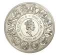 Монета 1 доллар 2010 года Ниуэ «Знак зодиака — Рыбы» (Артикул M2-40827)