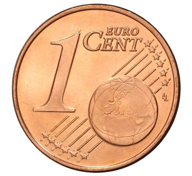 Монета 1 евроцент 2004 года Финляндия (Артикул M2-40851)