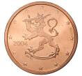 Монета 2 евроцента 2004 года Финляндия (Артикул M2-40852)
