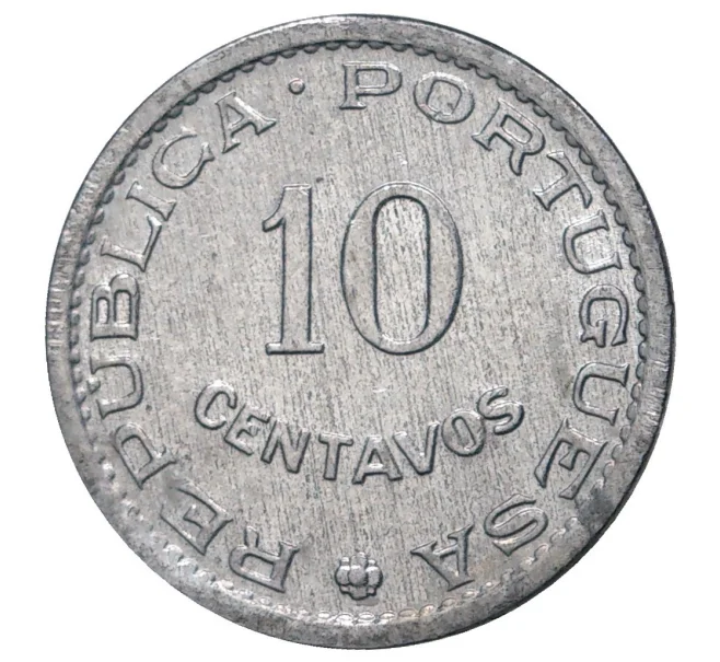 Монета 10 сентаво 1971 года Португальское Сан-Томе и Принсипи (Артикул M2-40879)