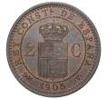 Монета 2 сентимо 1905 года Испания (Артикул M2-40912)