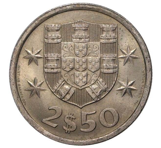 2.5 эскудо 1980 года Португалия