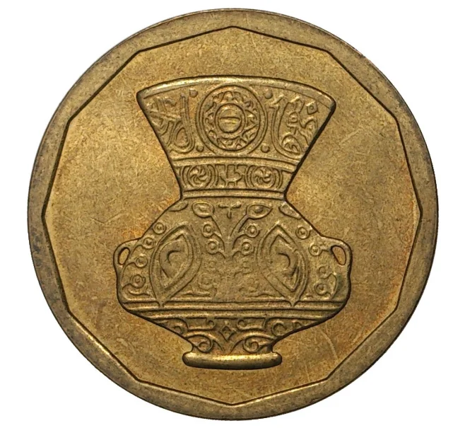 Монета 5 пиастров 1992 года Египет (Артикул M2-40998)