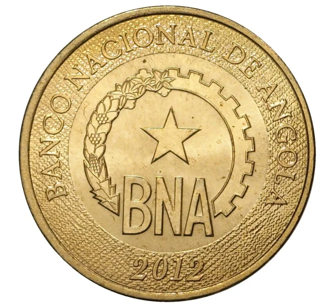 Монета 1 кванза 2012 года Ангола (Артикул M2-41001)