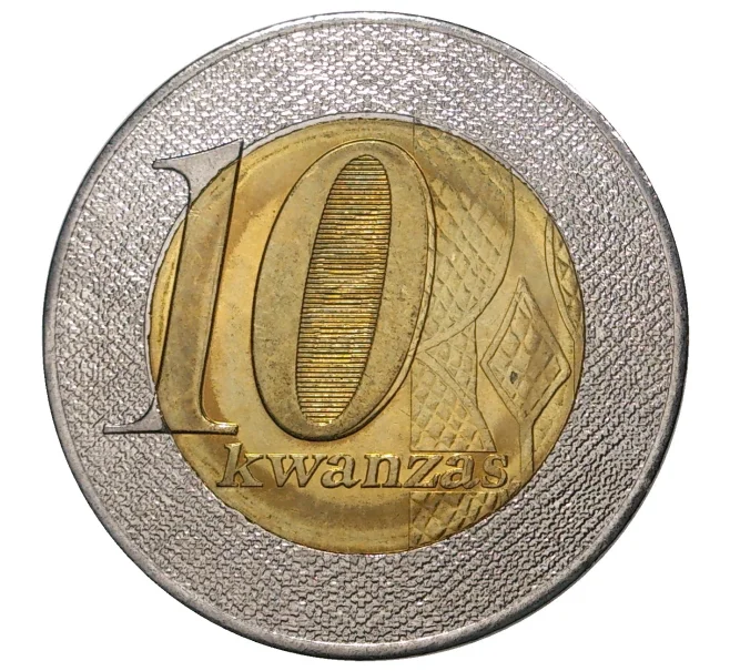 Монета 10 кванз 2012 года Ангола (Артикул M2-41004)