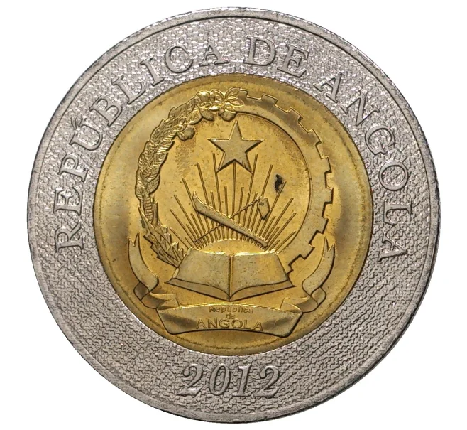 Монета 10 кванз 2012 года Ангола (Артикул M2-41005)