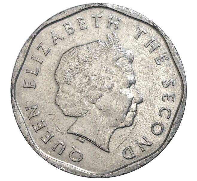 Монета 5 центов 2002 года Восточные Карибы (Артикул M2-41028)