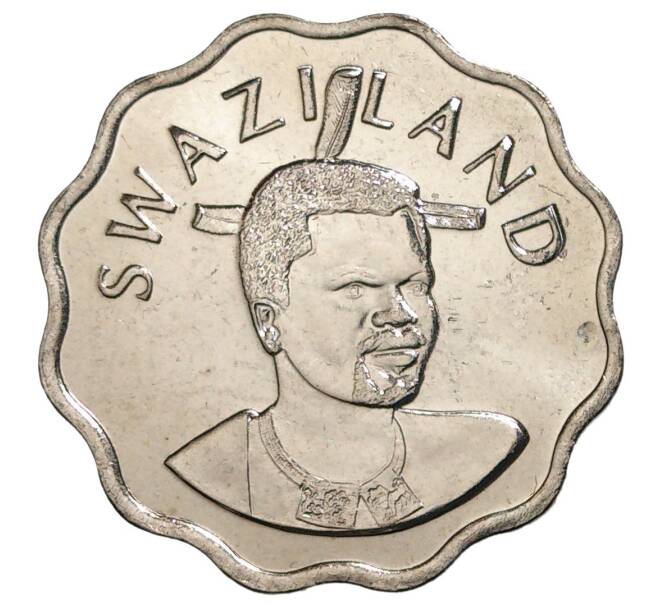 5 центов 2002 года Свазиленд