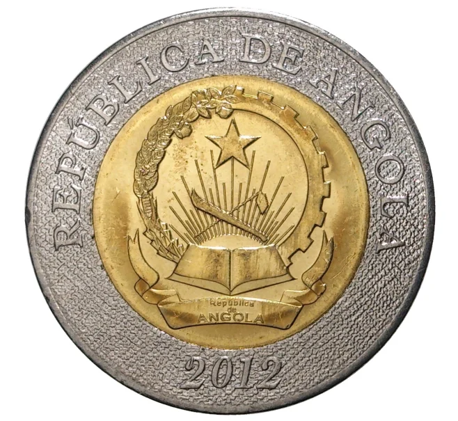 Монета 10 кванза 2012 года Ангола (Артикул M2-41080)