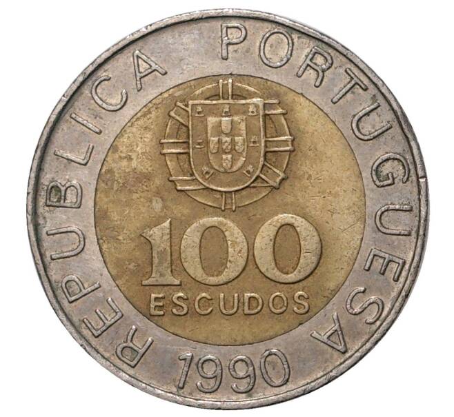 100 эскудо 1990 года Португалия