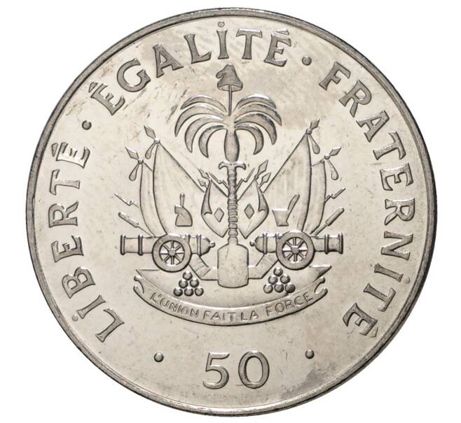 50 сантимов 1995 года Гаити
