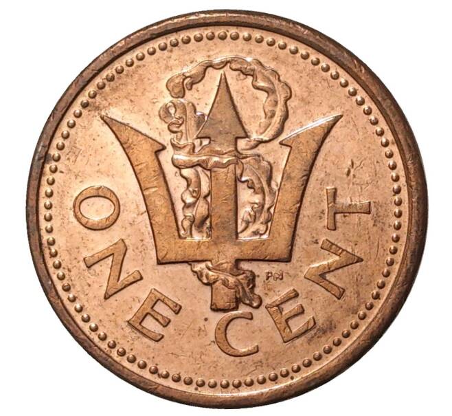 1 цент 2001 года Барбадос