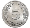 Монета 5 миллимов 1983 года Тунис (Артикул M2-41137)
