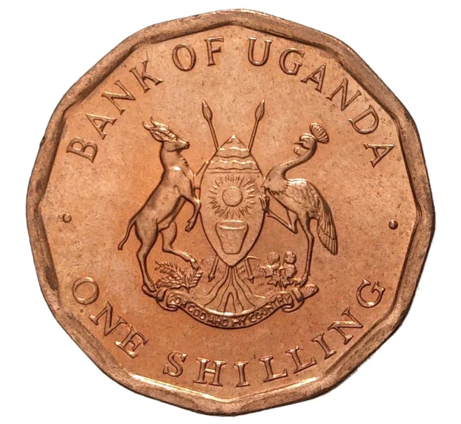 Монета 1 цент 1987 года Уганда (Артикул M2-41139)