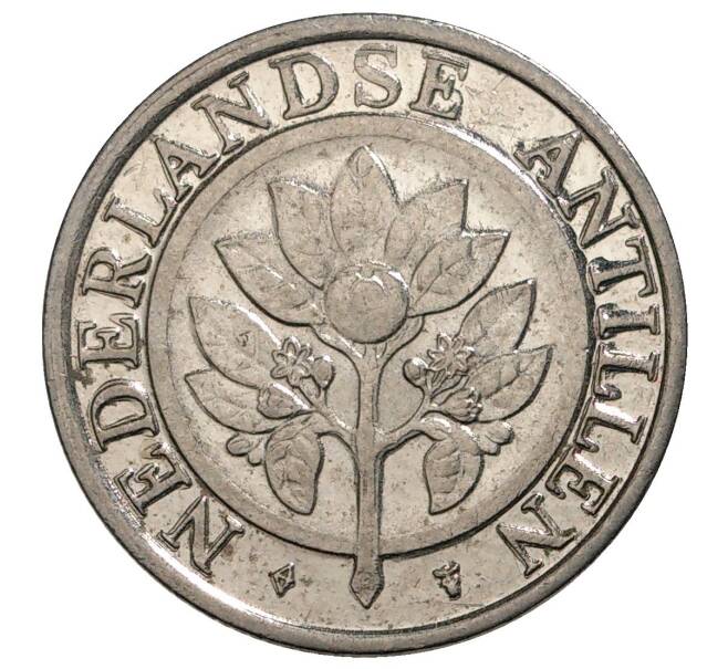 25 центов 1990 года Нидерландские Антильские острова