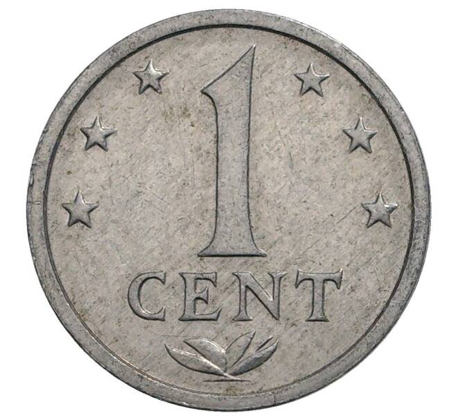 1 цент 1980 года Нидерландские Антильские острова