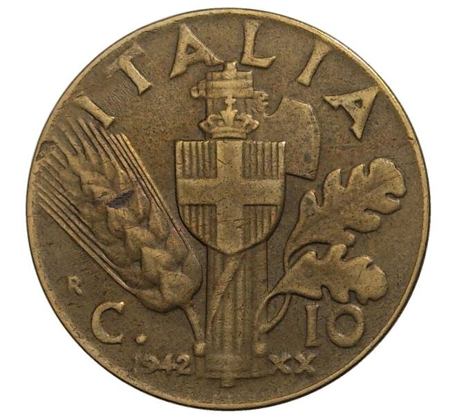 10 чентезимо 1942 года Италия (Артикул M2-41365)